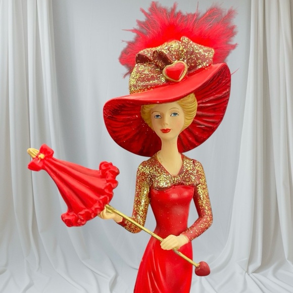 Thomas Kinkade Passion For Red Collection Companion of Caring Figurine 0155M - Picture 2 of 7